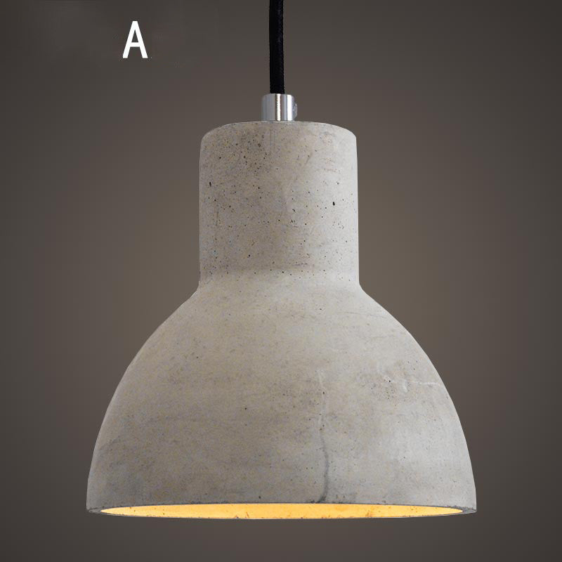 Concrete Oslo Minimalist Pendant Light