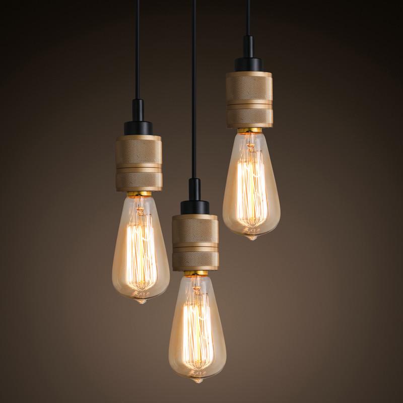 Single edison deals bulb pendant