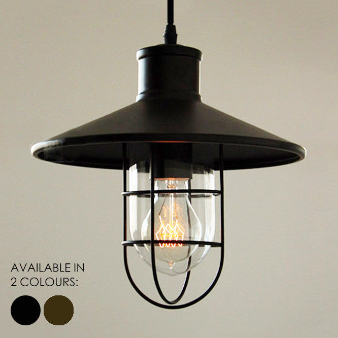 Harbour Industrial Rustic Pendant Ceiling Light