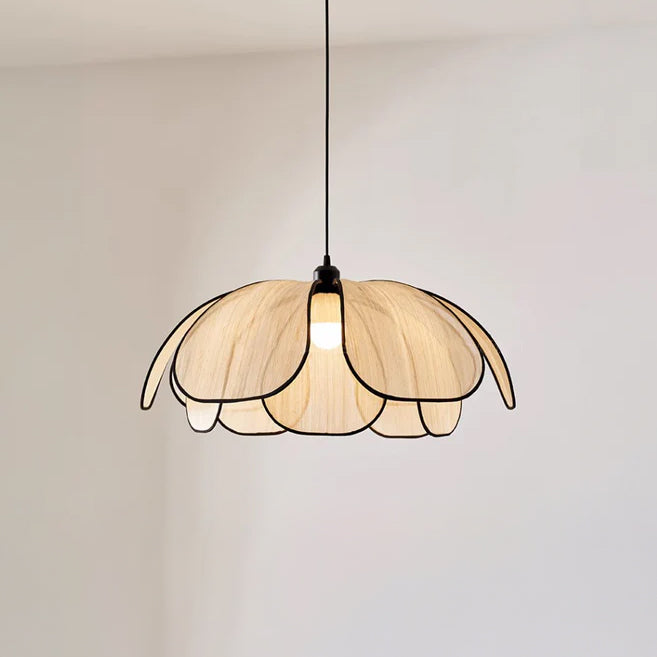 Lillian Mesh Hemp Petals Pendant Light