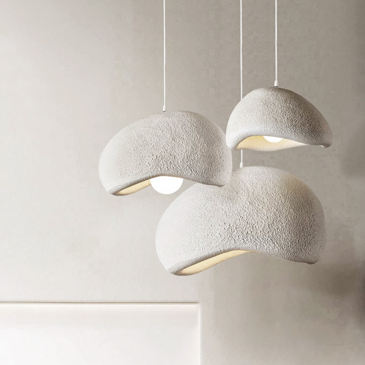 Minimalist Pebble Stone Pendant Light