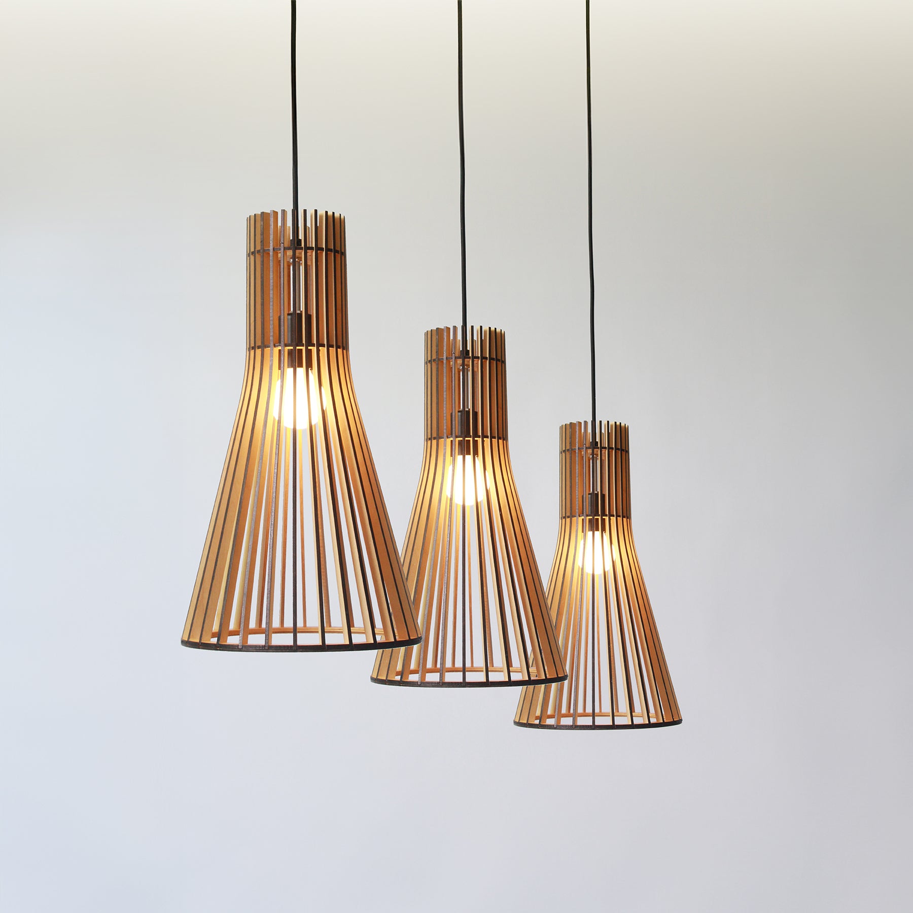 Tredo Wooden Japandi Pendant Ceiling Light