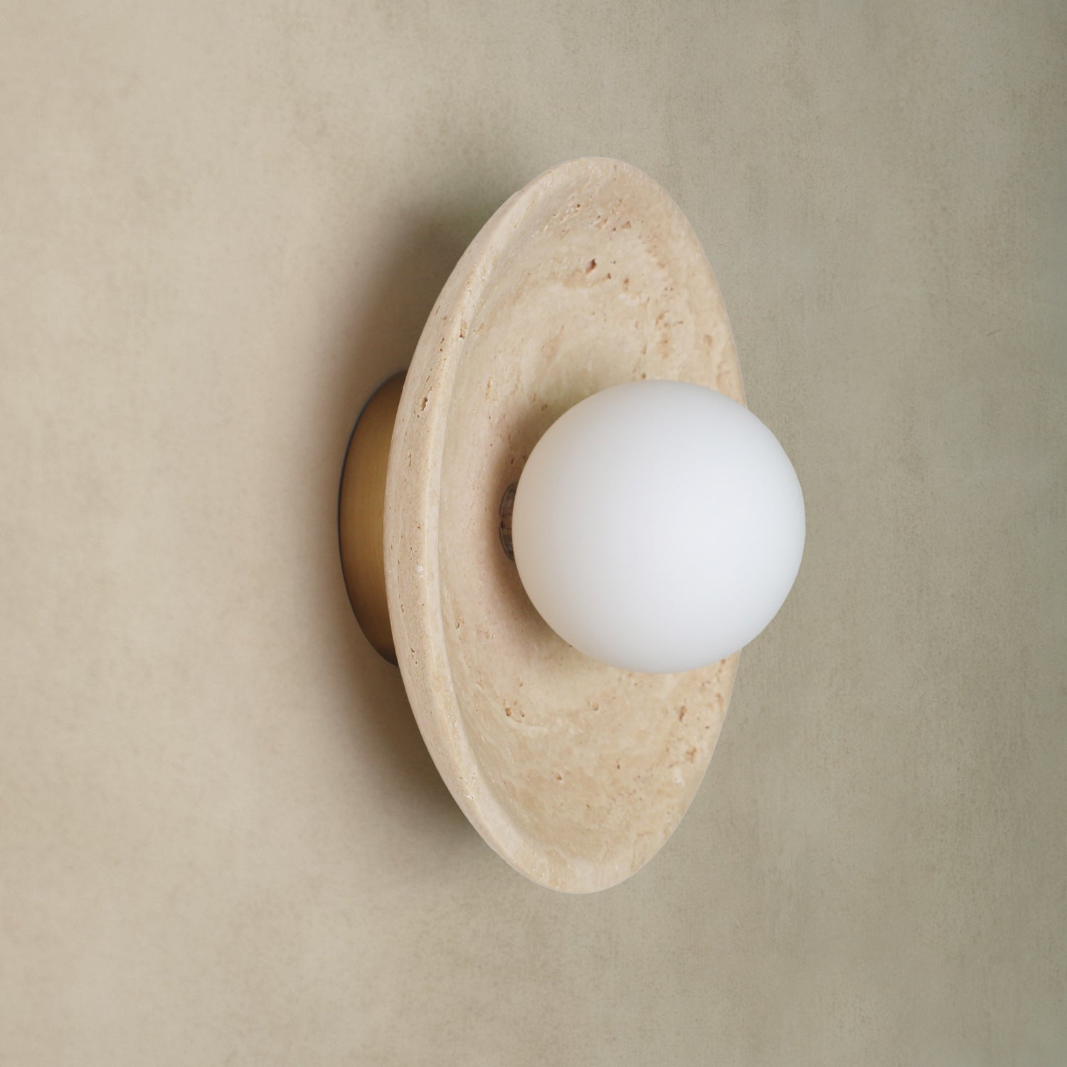 Sonoma Wood And Stone Wall Light / Sconce